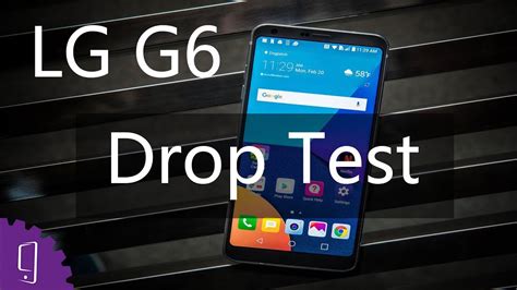 lg g6 drop test rating|LG G6 Review .